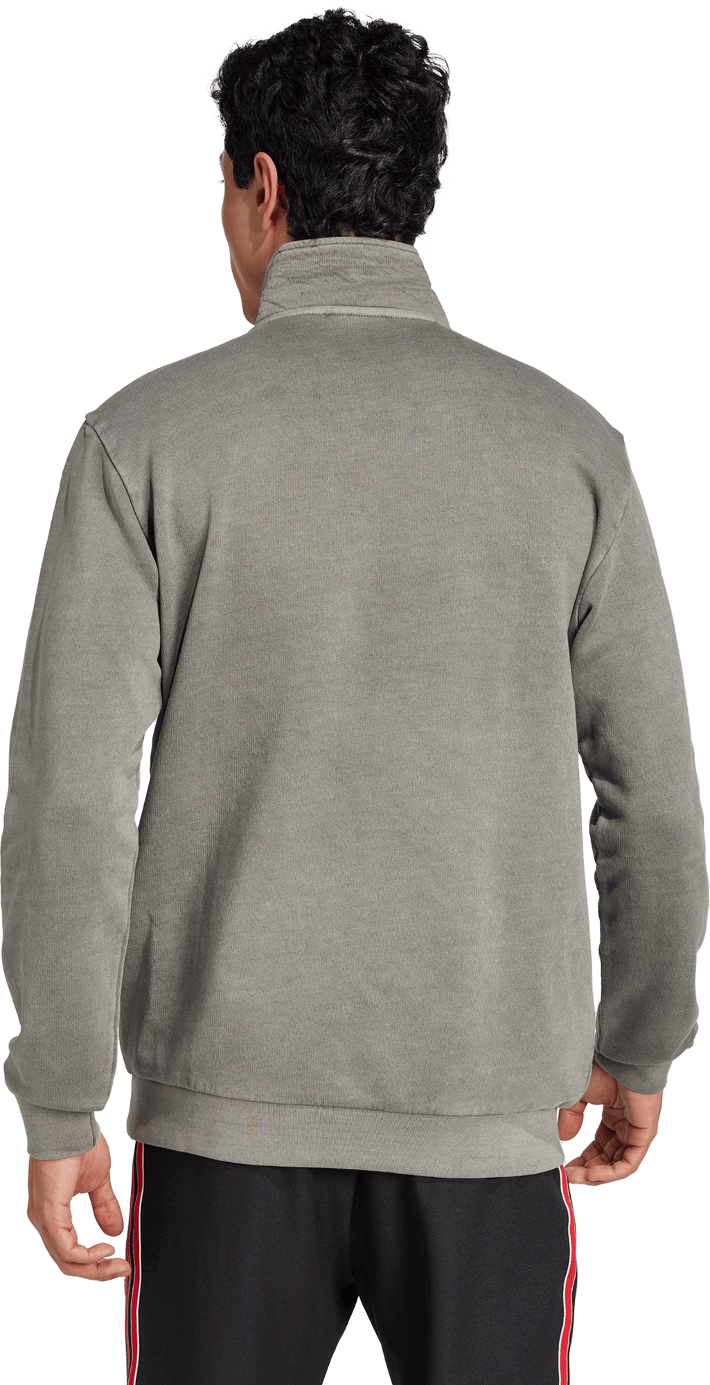 Sveter adidas Performance Manchester United Terrace Icons Half-Zip Top Šedá | JF0384, 1