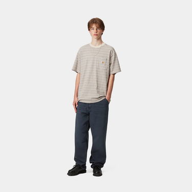 Nohavice Carhartt WIP Carhartt WIP Simple Pant Navy | I035643_23, 2