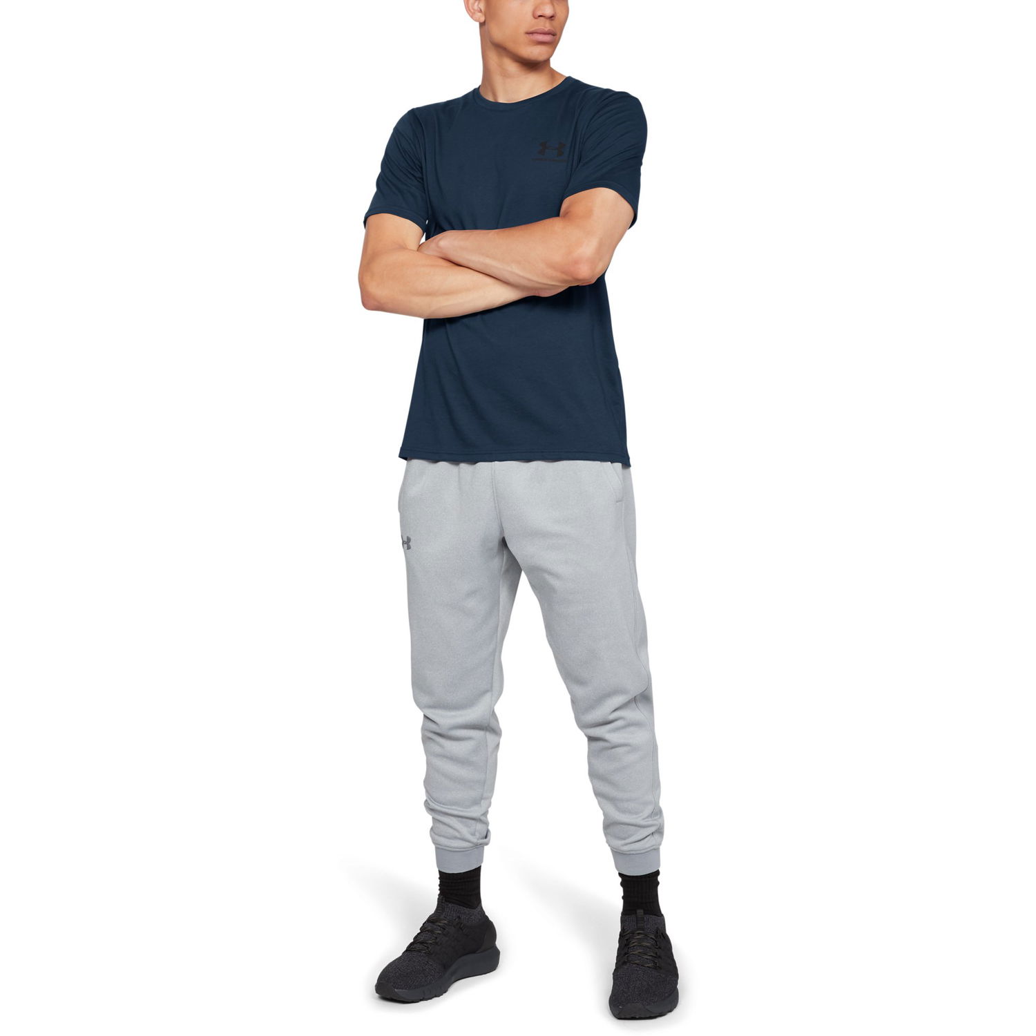 Tričko Under Armour Sportstyle Navy | 1326799-408, 1