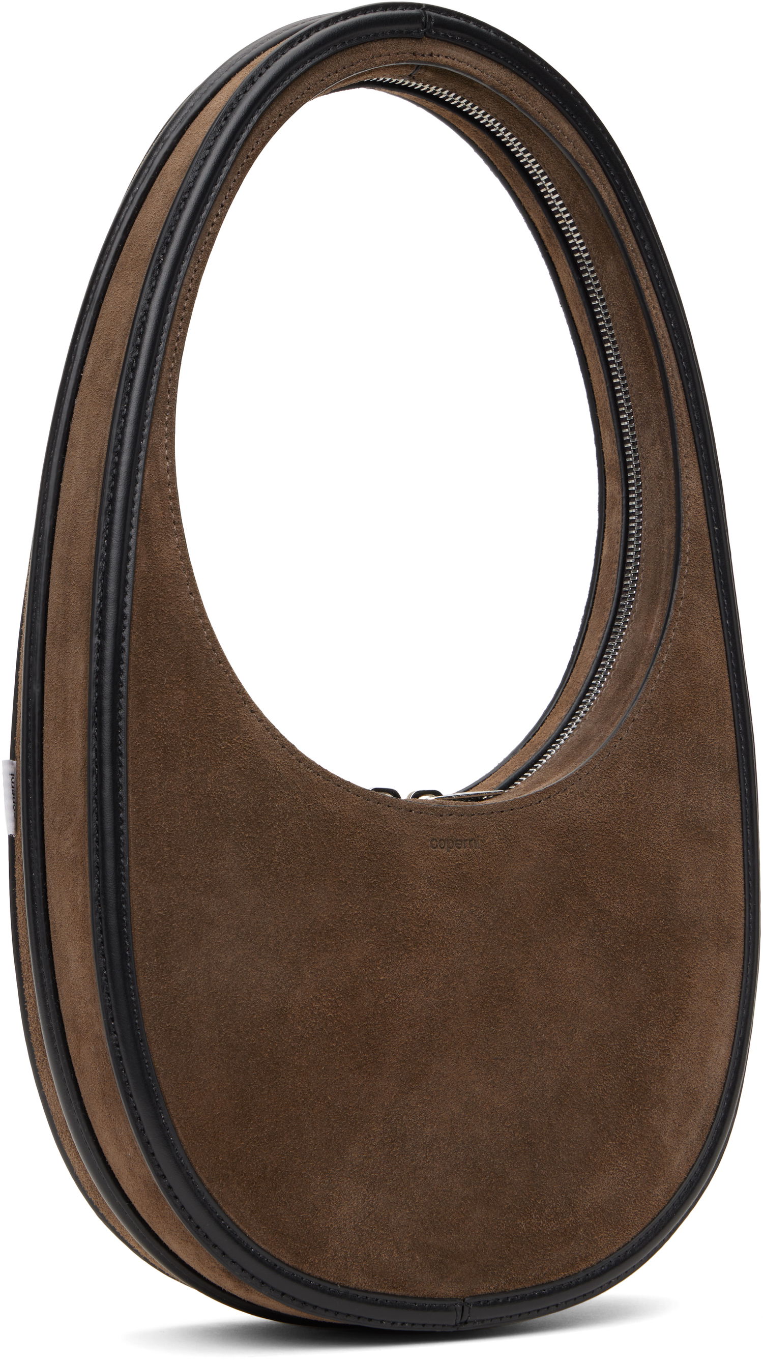 Kabelka Coperni Swipe Suede Shoulder Bag Hnedá | COPBA01F6020, 1