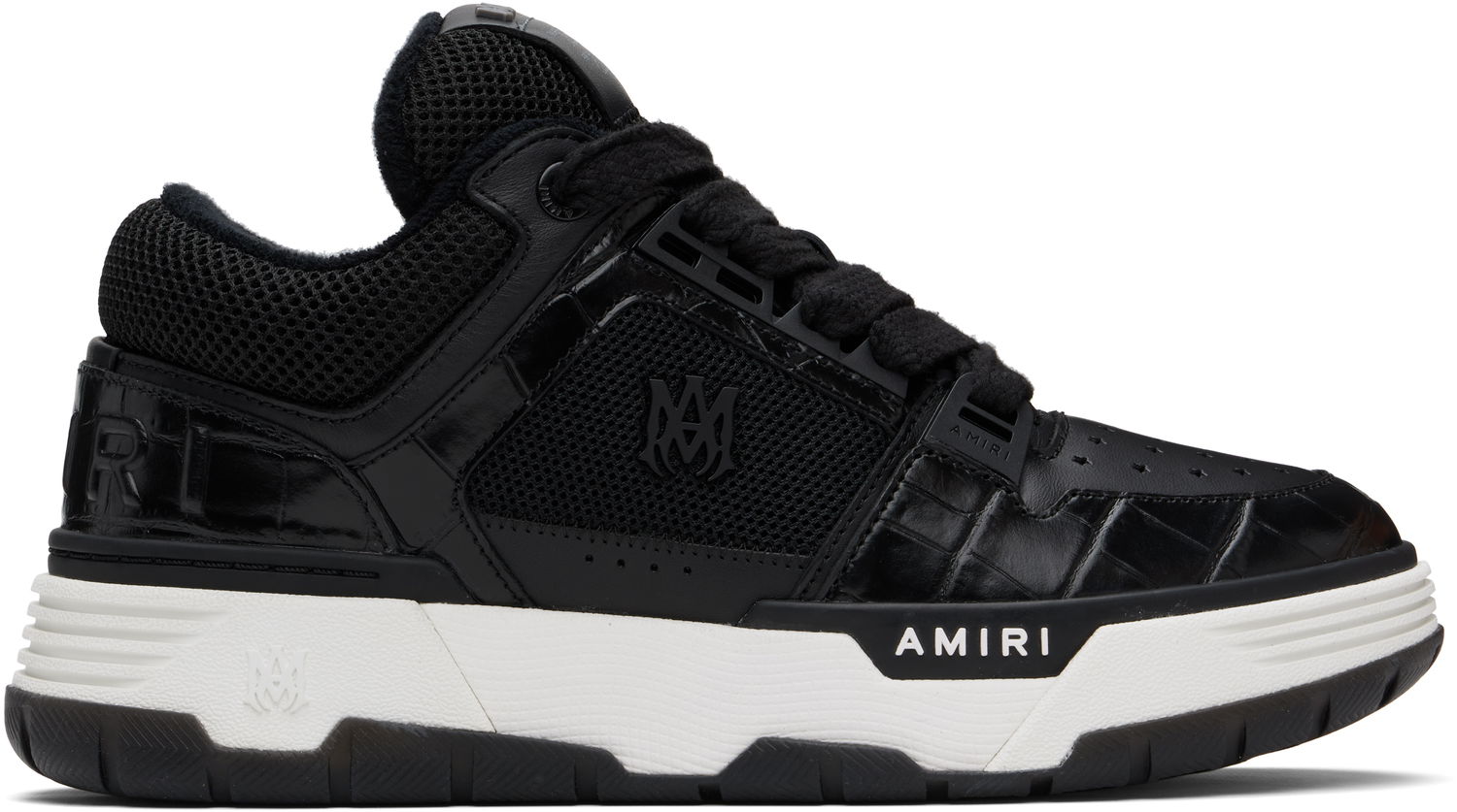 Tenisky a topánky AMIRI AMIRI Croc Debossed MA-1 Čierna | AMFOSR1172, 0