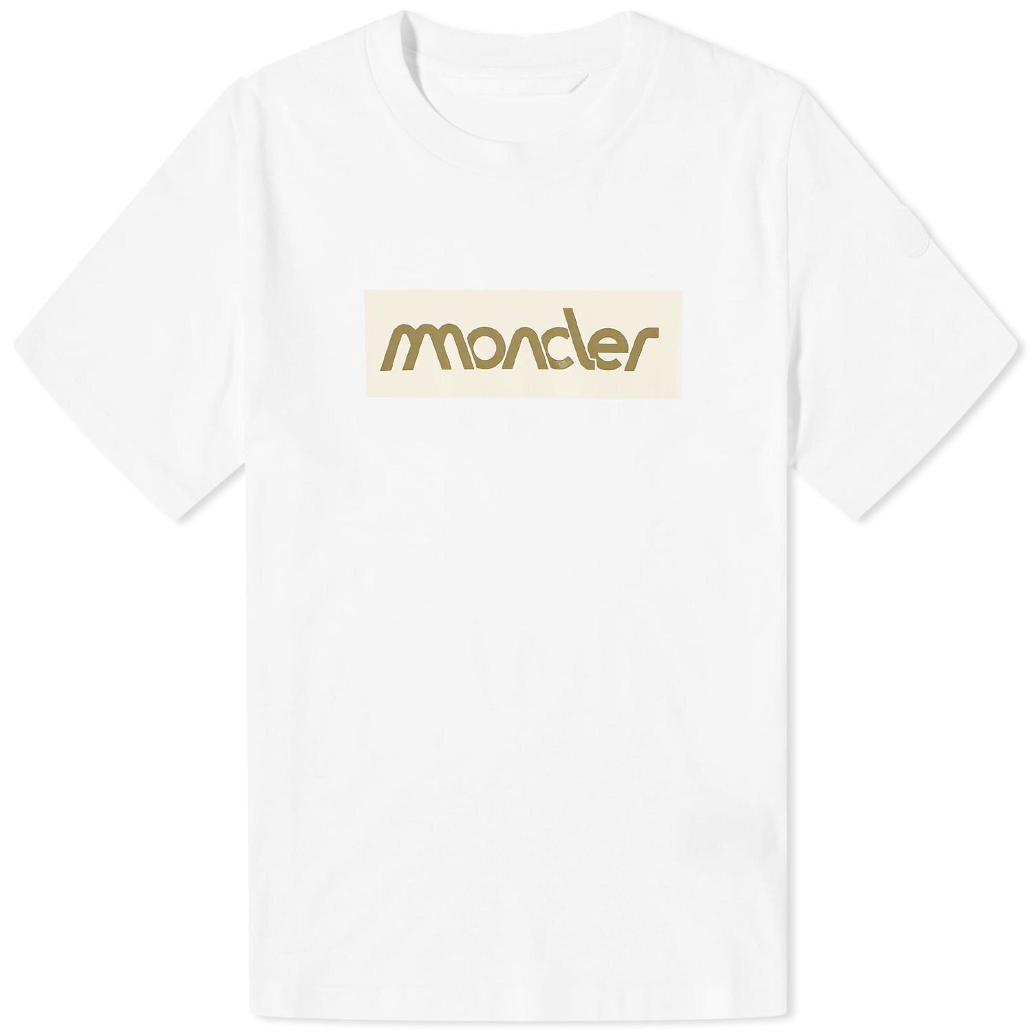 Tričko Moncler Logo T-Shirt Biela | 8C000-52-89AJS-00A, 0
