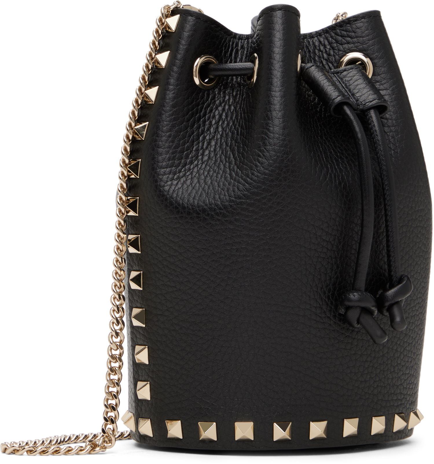 Kabelka Valentino Valentino Garavani Mini Rockstud Drawstring Bag Čierna | 6W2P0AI4VSH, 1