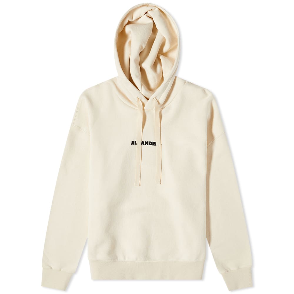 Mikina Jil Sander Logo Hoody Béžová | J40GU0002-279, 0