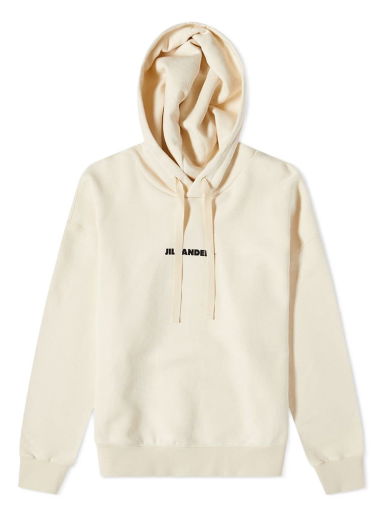 Mikina Jil Sander Logo Hoody Béžová | J40GU0002-279