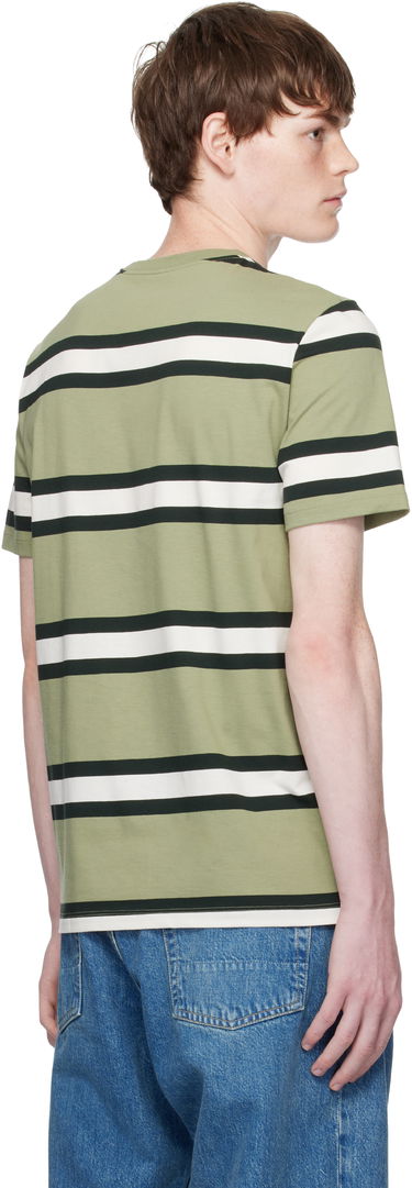 Tričko Fred Perry Fred Perry Bold Stripe T-Shirt Zelené | M9852, 2