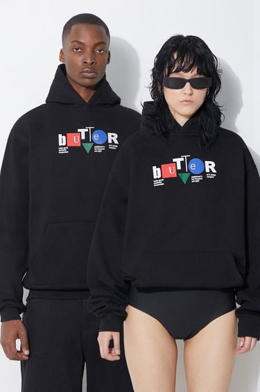 Mikina Butter Goods Hoodie Design Co. Print Čierna | BGQ1241502, 0