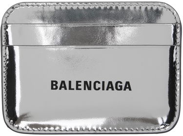 Peňaženka Balenciaga Printed Card Holder Šedá | 593812 2AAMO, 0