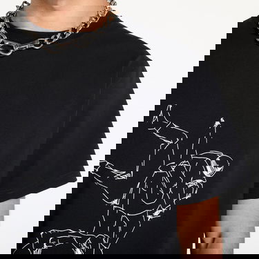 Tričko HELIOT EMIL Shelter Printed T-Shirt Čierna | PREAW24_M_09_125_BLK01, 4