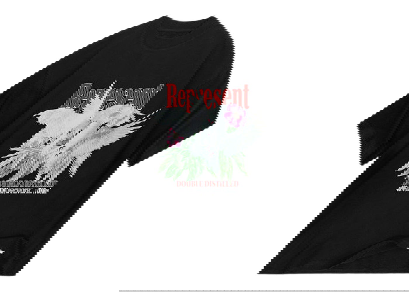 Tričko Represent Clo Represent Double Distilled T-shirt Off Black Čierna | M05236-171, 0