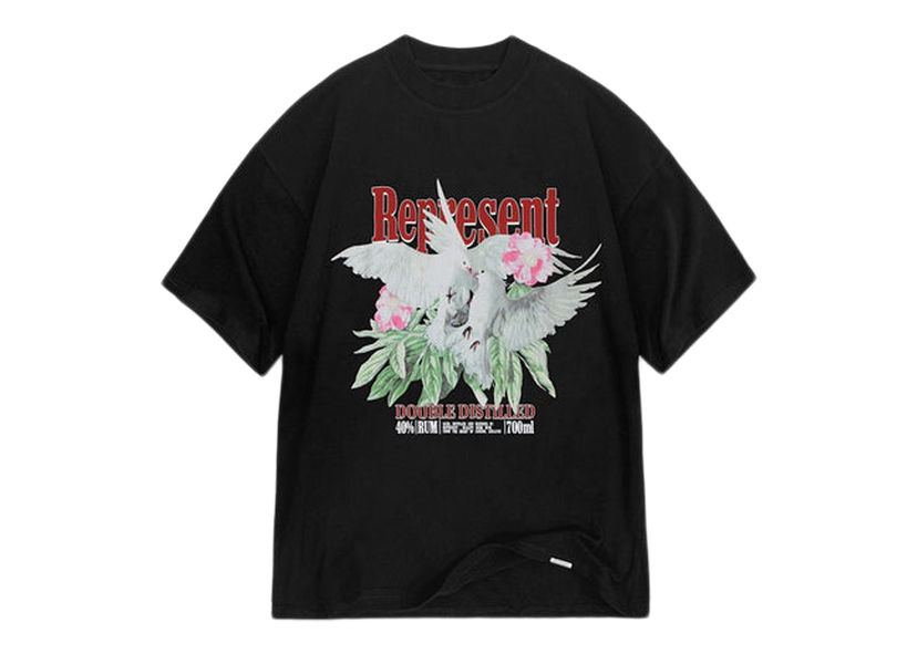 Tričko Represent Clo Represent Double Distilled T-shirt Off Black Čierna | M05236-171