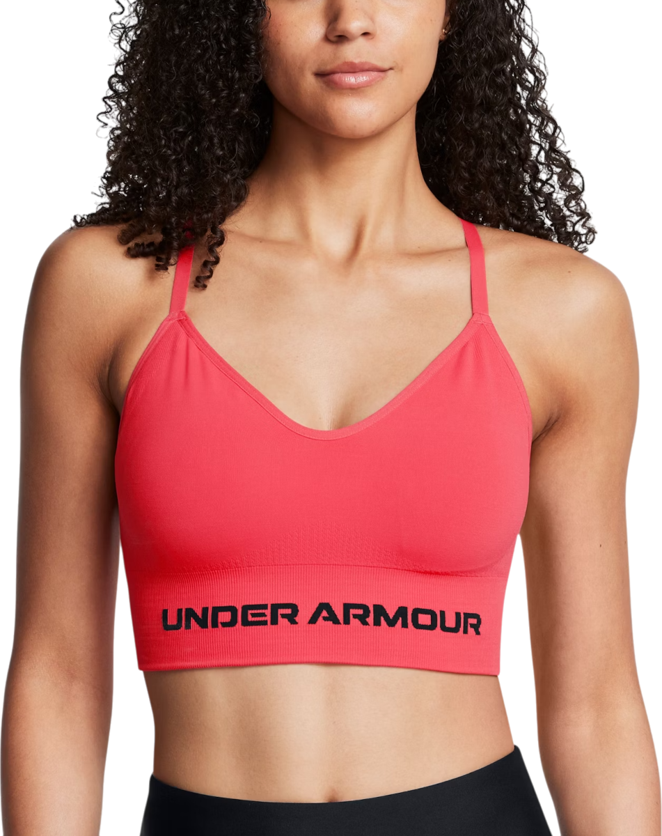 Podprsenka Under Armour Seamless Low Impact Sports Bra Červená | 1384417-713, 0