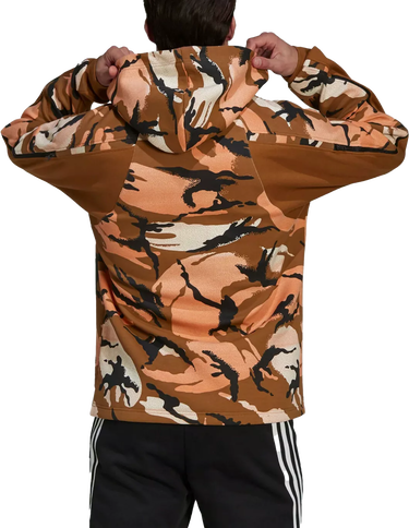 Mikina adidas Originals Street Hoodie AOP Hnedá | gq2911, 1