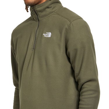 Mikina The North Face 100 Glacier 1/4 Zip Zelené | NF0A5IHP21L1, 3