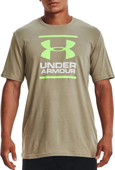 Tričko Under Armour T-Shirt GL FOUNDATION Short Sleeve Zelené | 1326849-037, 0