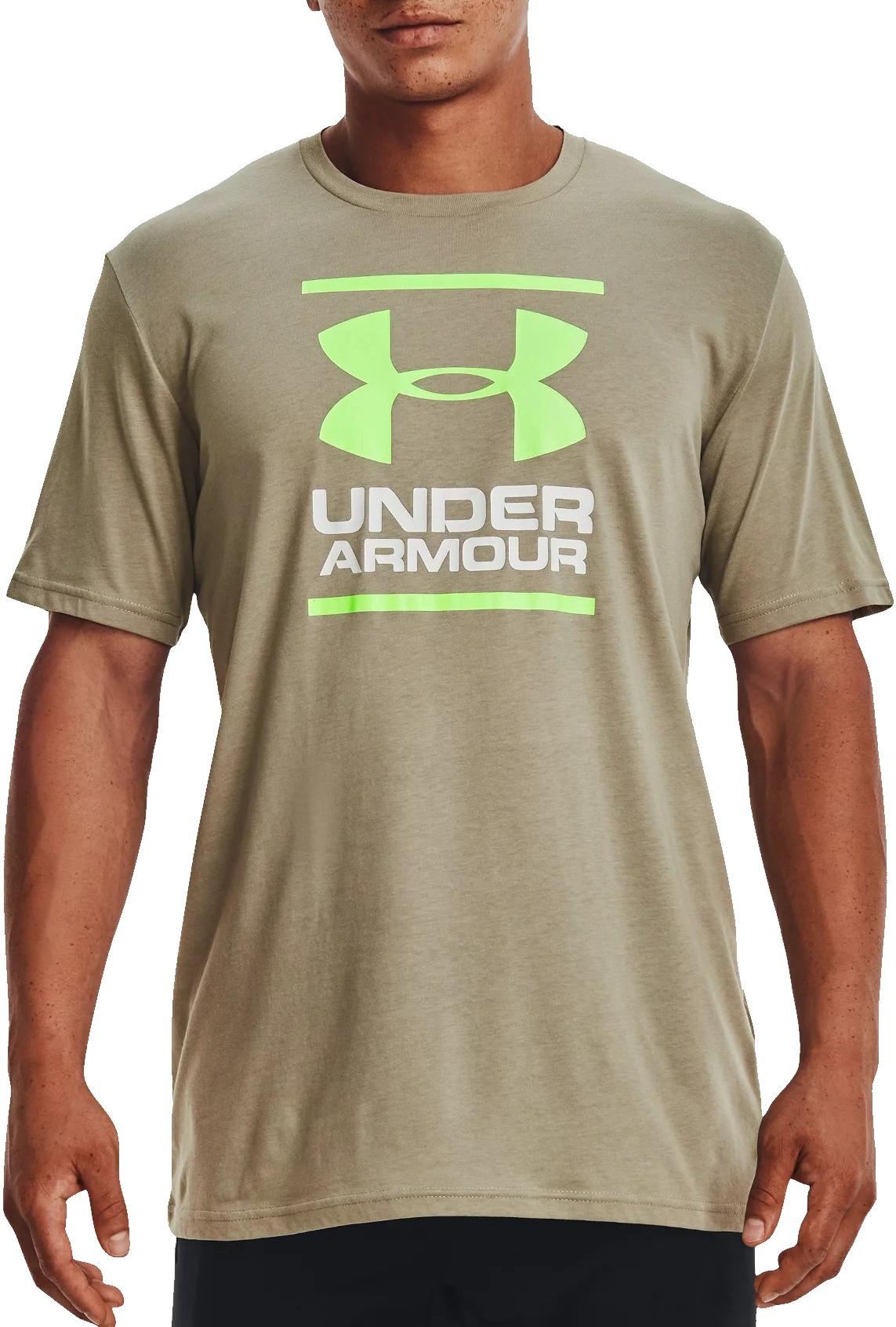 Tričko Under Armour T-Shirt GL FOUNDATION Short Sleeve Zelené | 1326849-037, 0