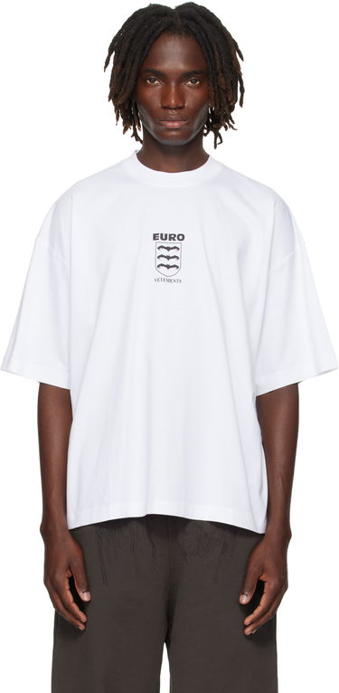 Tričko VETEMENTS Vetements Bats Logo Regular T-Shirt Biela | UH76TR650W, 0
