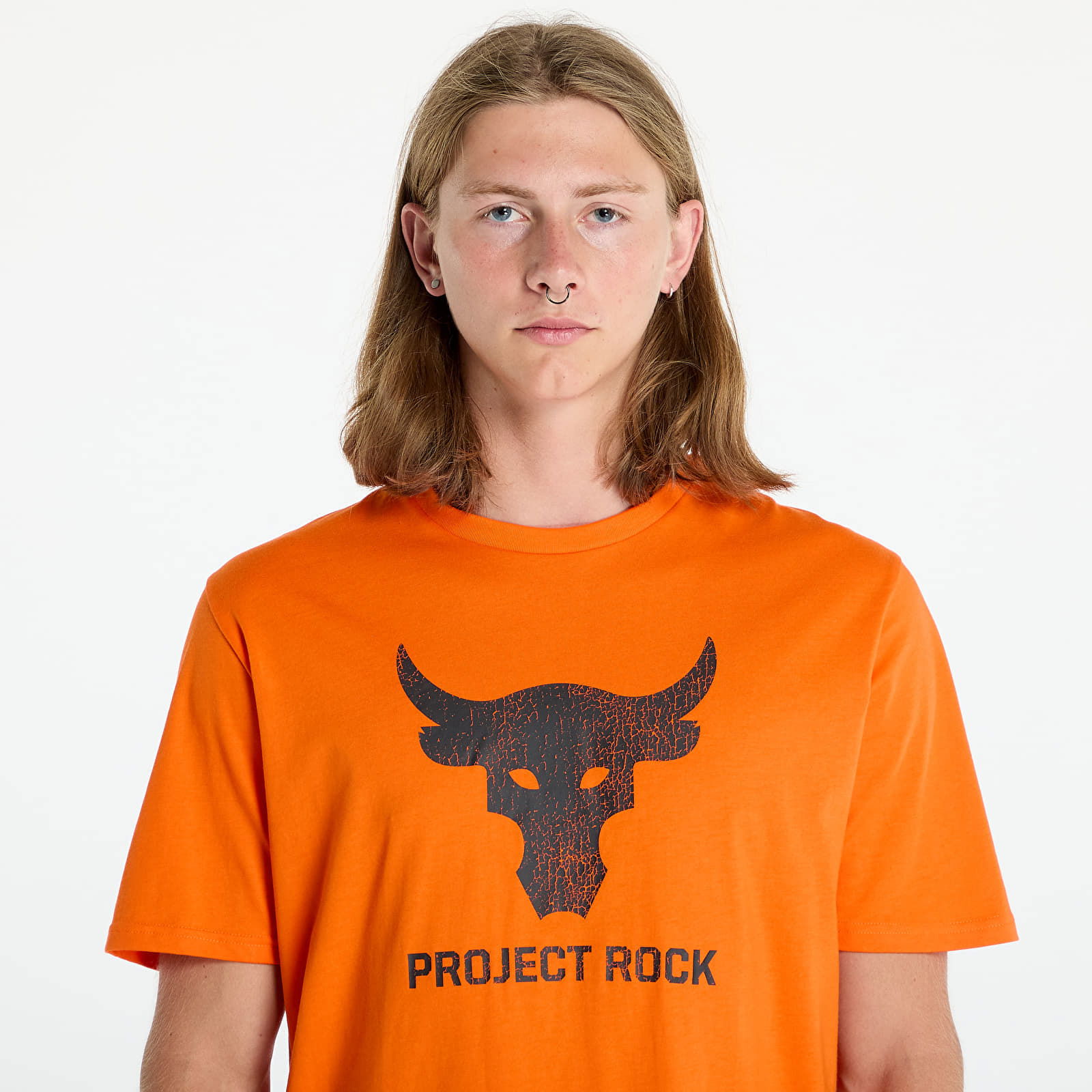 Project Rock Payoff Graphc SS Team Orange/ Black