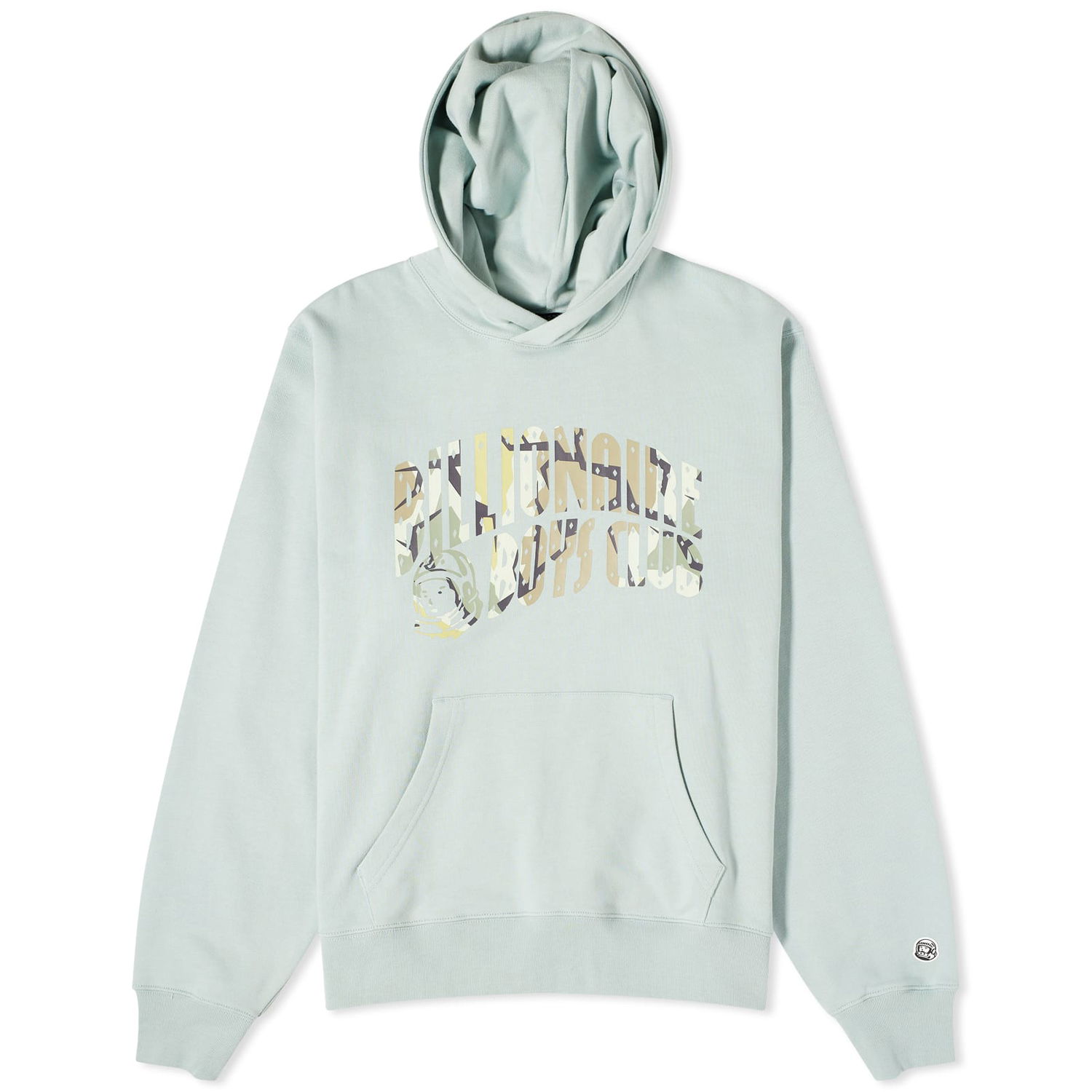 Mikina BILLIONAIRE BOYS CLUB Camo Arch Logo Hoodie Tyrkysová | B24126-SGE, 0