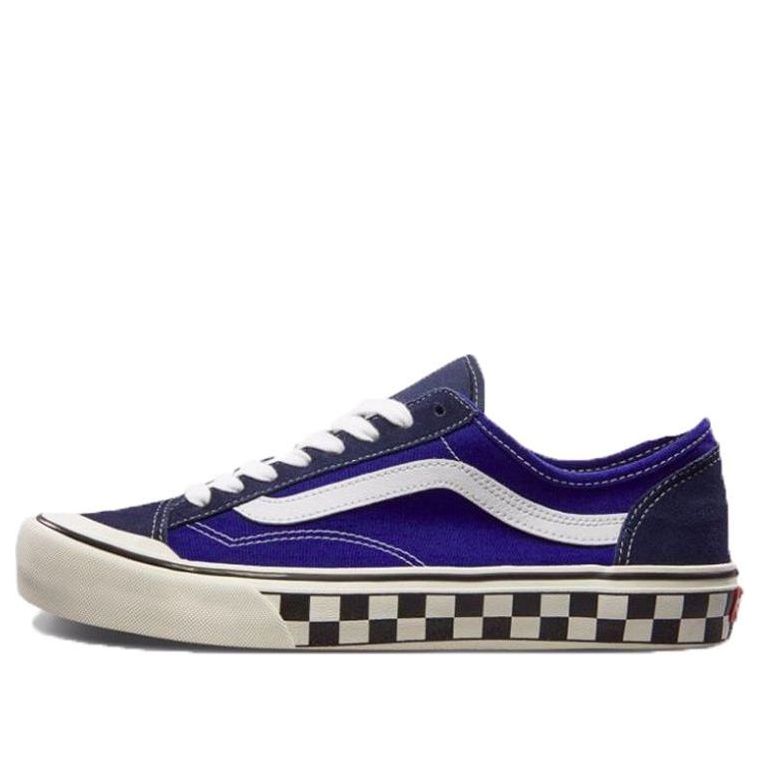 Tenisky a topánky Vans Checkerboard Style 36 Decon Modrá | VN0A3MVLVS9