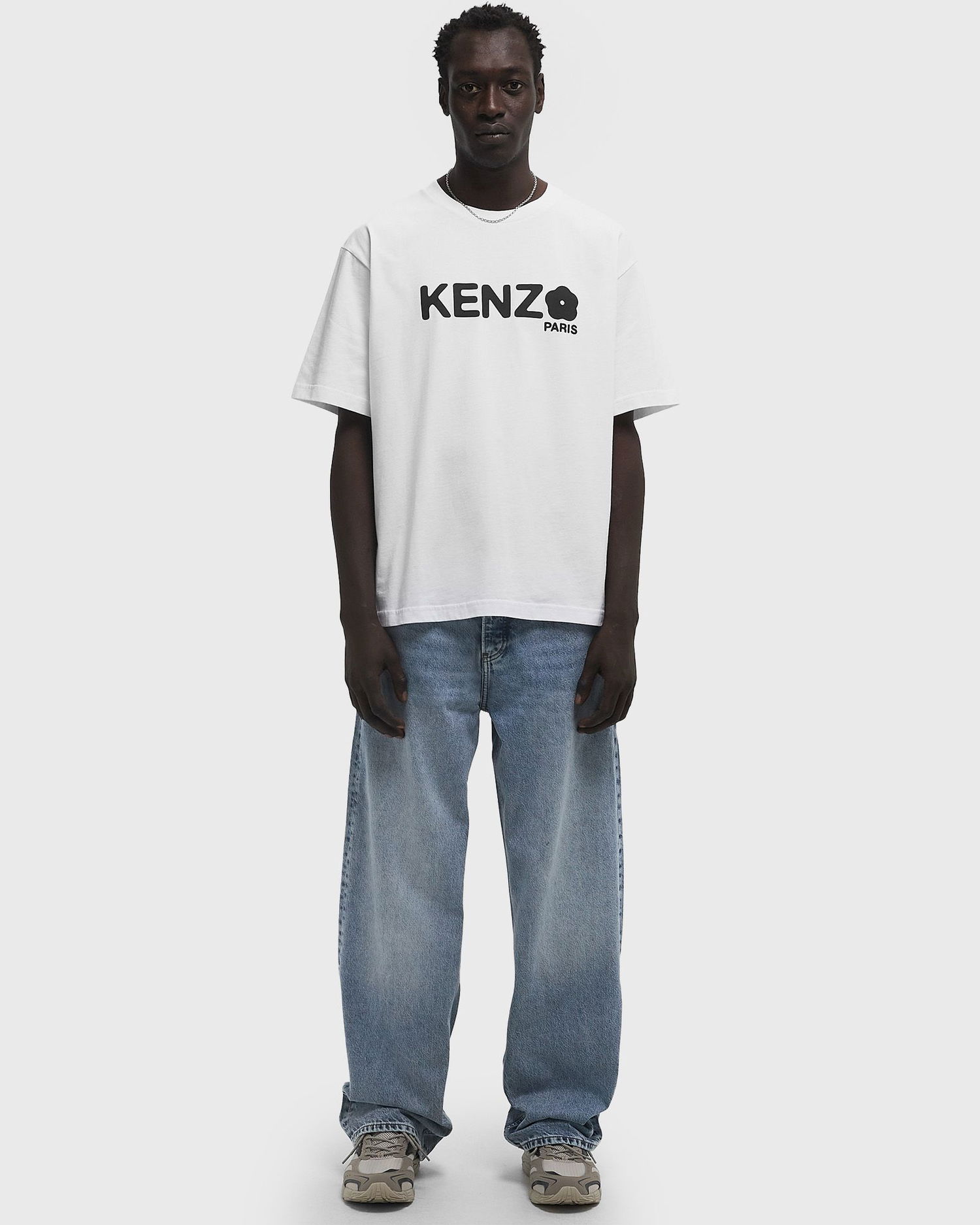 Tričko KENZO Kenzo Boke Flower 2.0 Oversize T-Shirt XXL Biela | FF55TS4914SG.01, 1