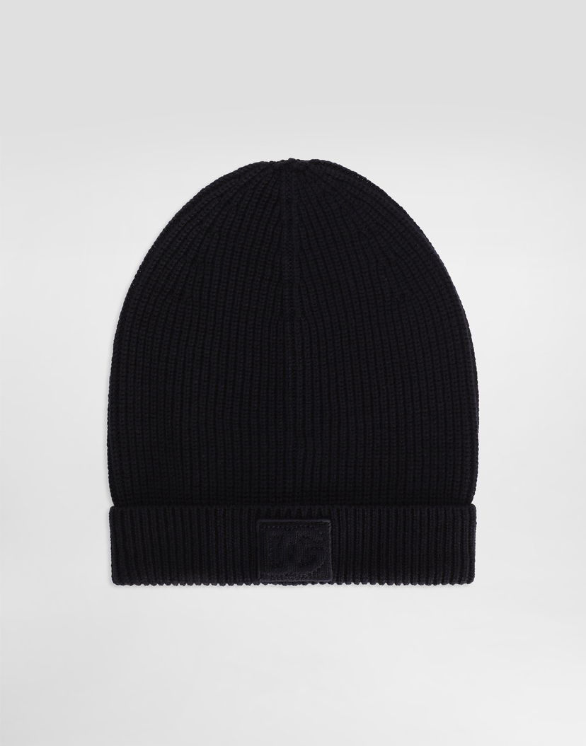 Kulicha Dolce & Gabbana Dolce & Gabbana Knitted Wool Beanie Čierna | GX16KZJDVCIB0665