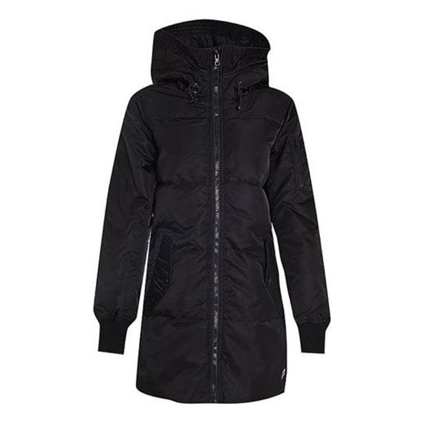 Parka Converse Long Down Jacket Čierna | 10003240-A02