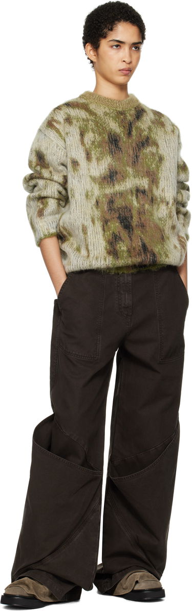 Cargo nohavice The Attico The Attico Long Cargo Pants Hnedá | 250WCP00198 DDC093AA, 3