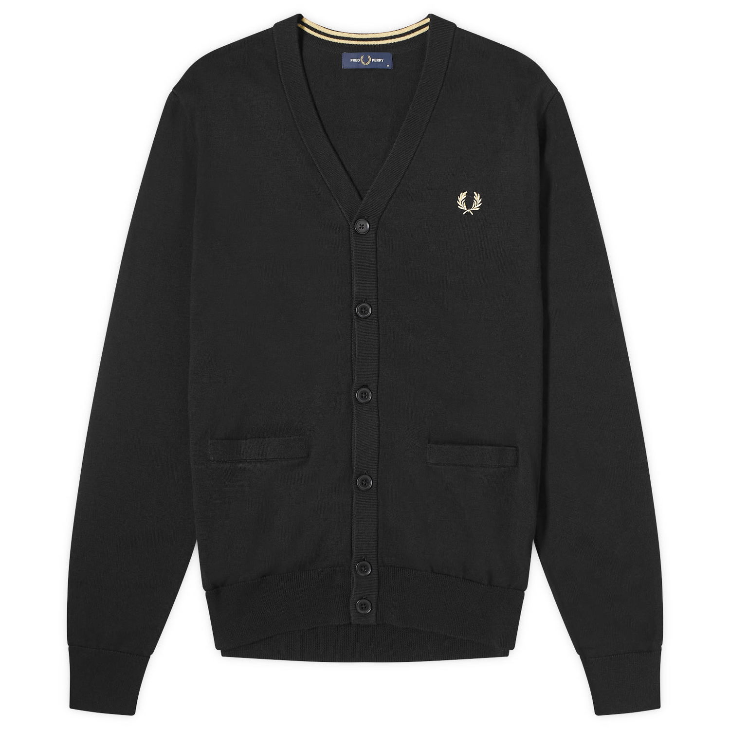 Sveter Fred Perry Merino Čierna | K9551-198, 0