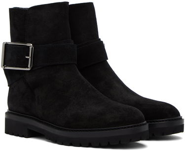 Oblečenie Manolo Blahnik Manolo Blahnik Hather Suede Ankle Boots Čierna | 323-2540-0002, 3