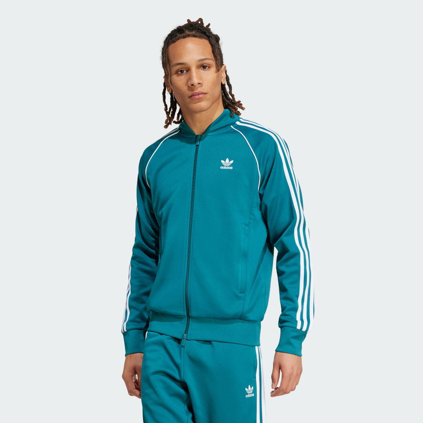 Bunda adidas Performance Adicolor Classics SST Track Jacket Zelené | IY9851
