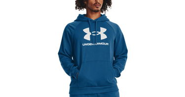 Mikina Under Armour Rival Fleece Hoodie Tyrkysová | 1379758-426, 1