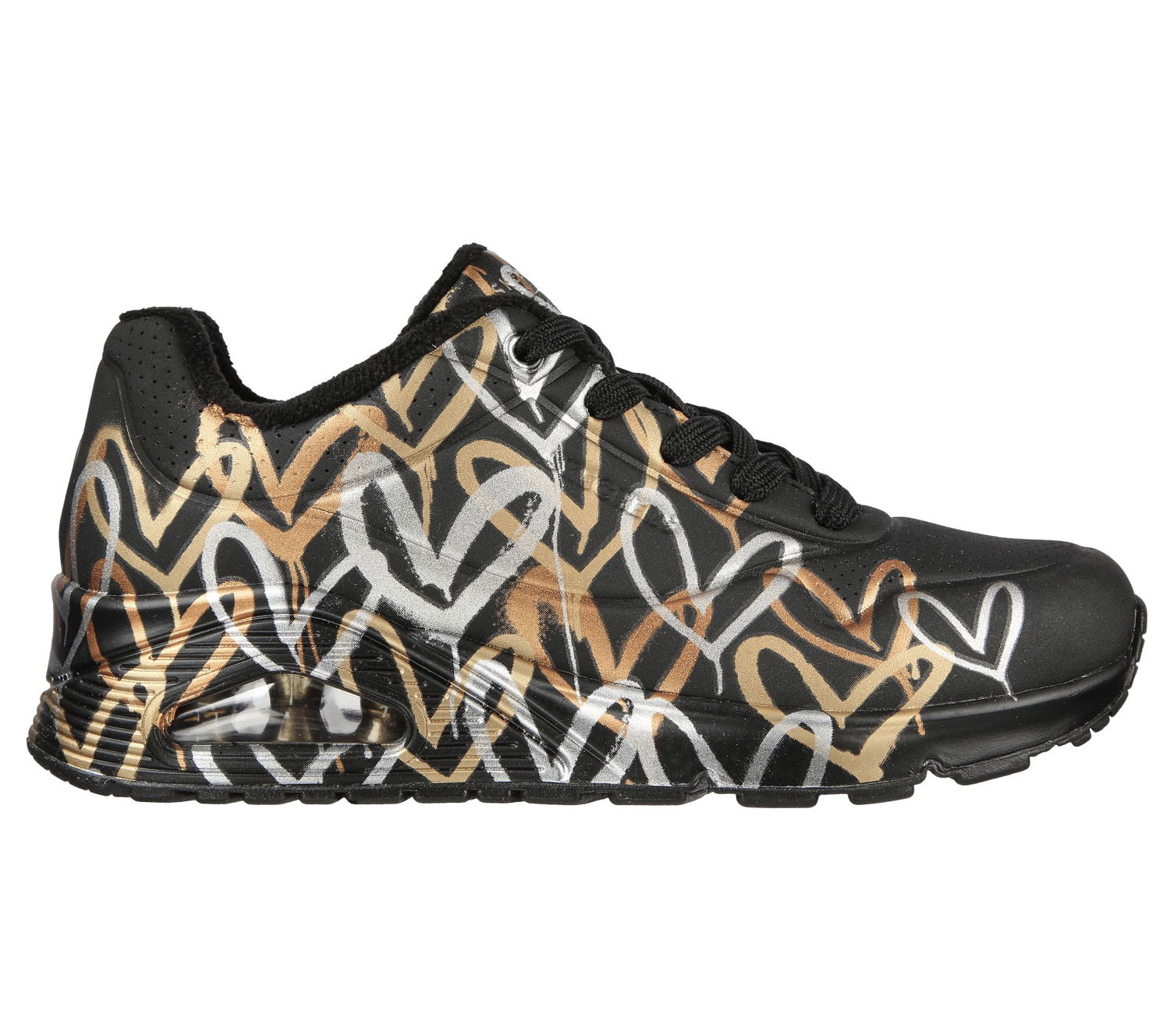Tenisky a topánky Skechers Uno Čierna | 155523-BKGD, 0