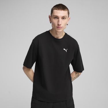Tričko Puma WARDROBE ESS Boxy T-Shirt Čierna | 629645_01, 0