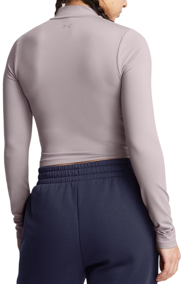 Tričko Under Armour Meridian Mock Long Sleeve Top Šedá | 1380773-015, 1