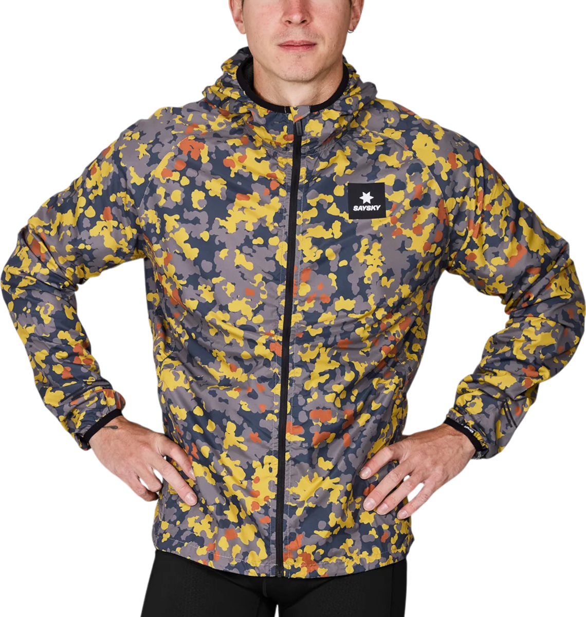 Vetrovka Saysky Saysky Camo Pace Hooded Jacket Rôznofarebný | mmrja03c1019, 0