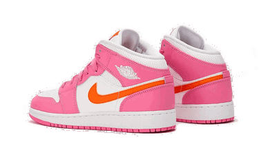 Tenisky a topánky Jordan Air Jordan 1 Mid "Pinksicle Orange" GS Ružová | DX3240-681, 2