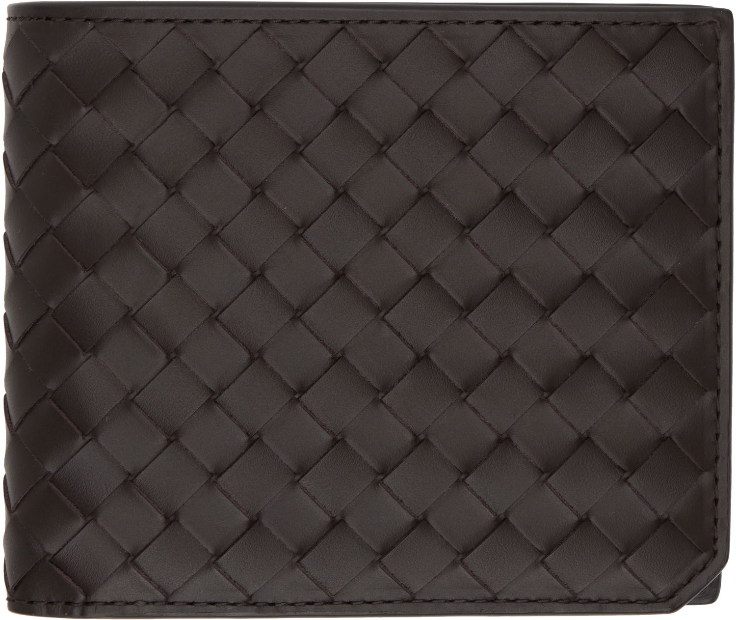 Peňaženka Bottega Veneta Intrecciato Bi-Fold Leather Coin Purse Wallet Hnedá | 805654 V4LQ2 2145, 0