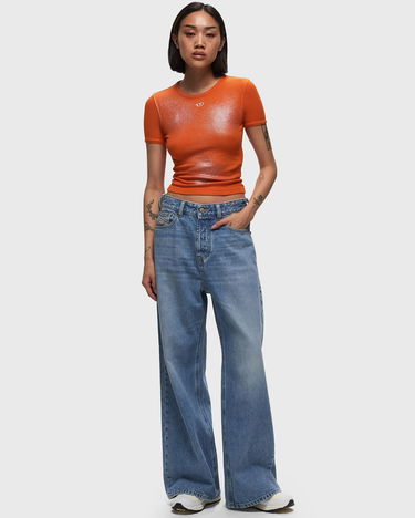 Tričko Diesel T-Ele-N1 T-Shirt Oranžová | A12158 0EPAG, 1