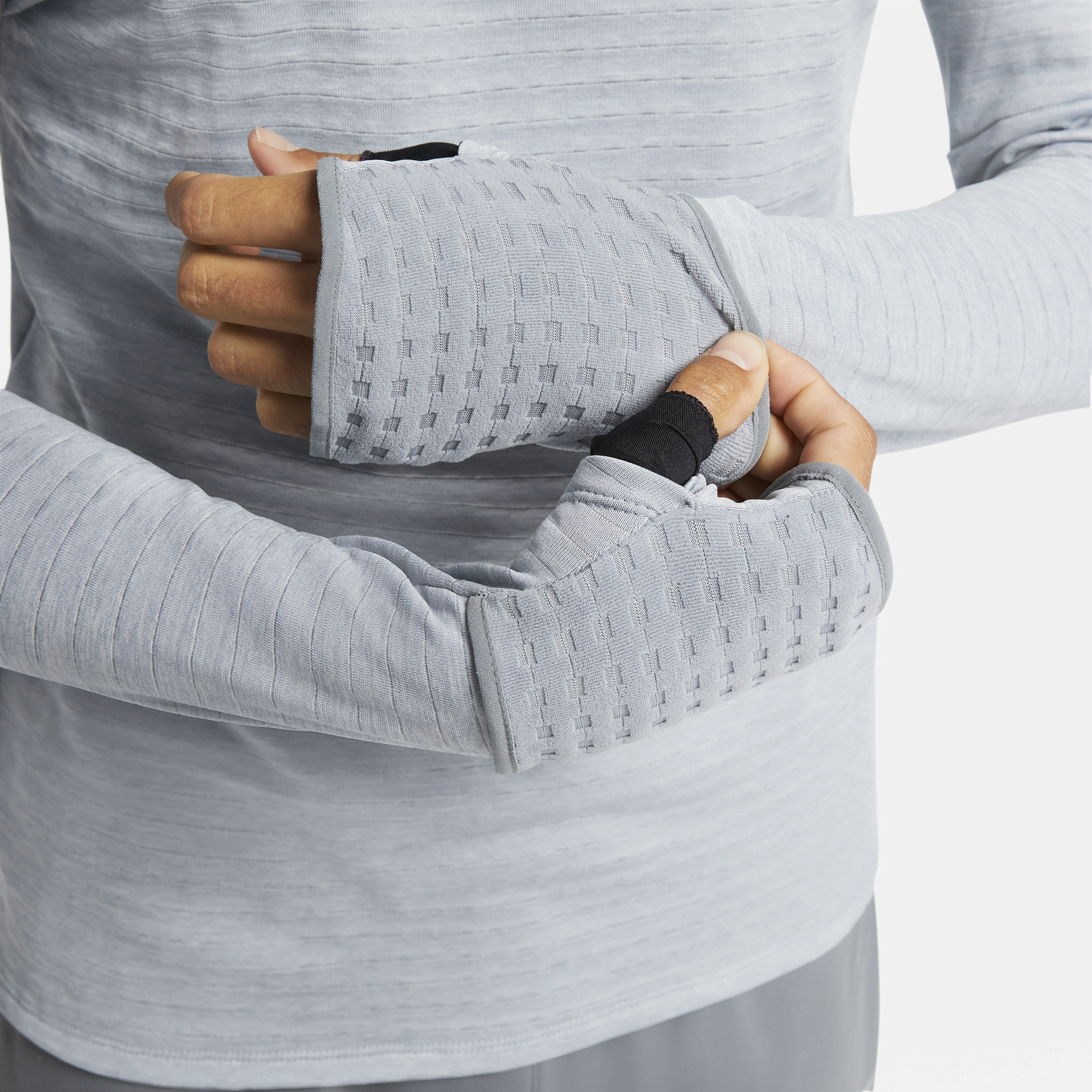 Tričko Nike Therma-FIT Repel Element 1/4 Zip Running Top Šedá | DD5662-084, 1
