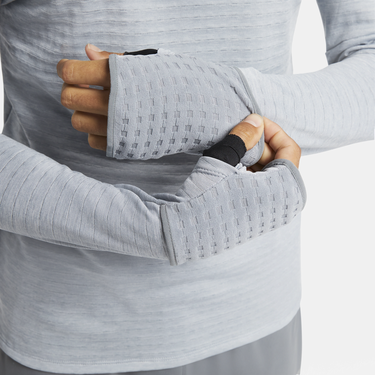 Tričko Nike Therma-FIT Repel Element 1/4 Zip Running Top Šedá | DD5662-084, 1