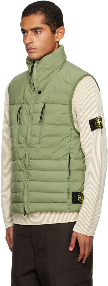 Vesta Stone Island Stone Island Seamless Tunnel Nylon Down-TC Vest Zelené | K2S15 G100004 S0183, 3