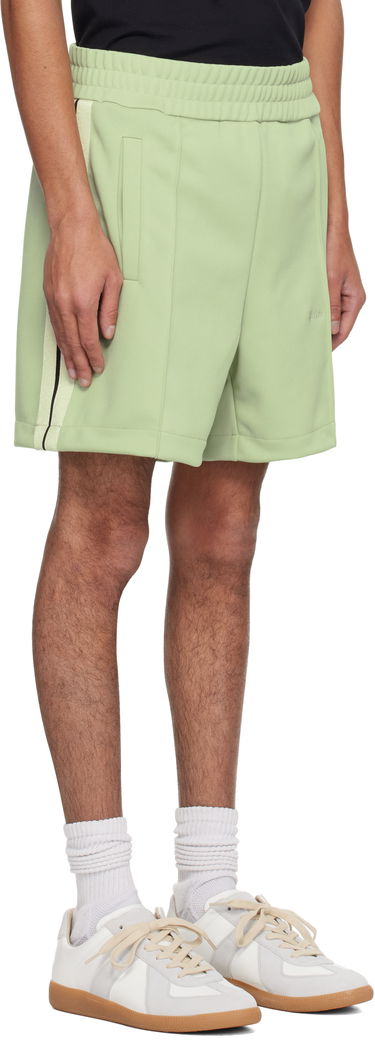 Šortky Palm Angels Palm Angels Embroidered Logo Track Shorts Zelené | PMCL004S25FAB0015303, 1