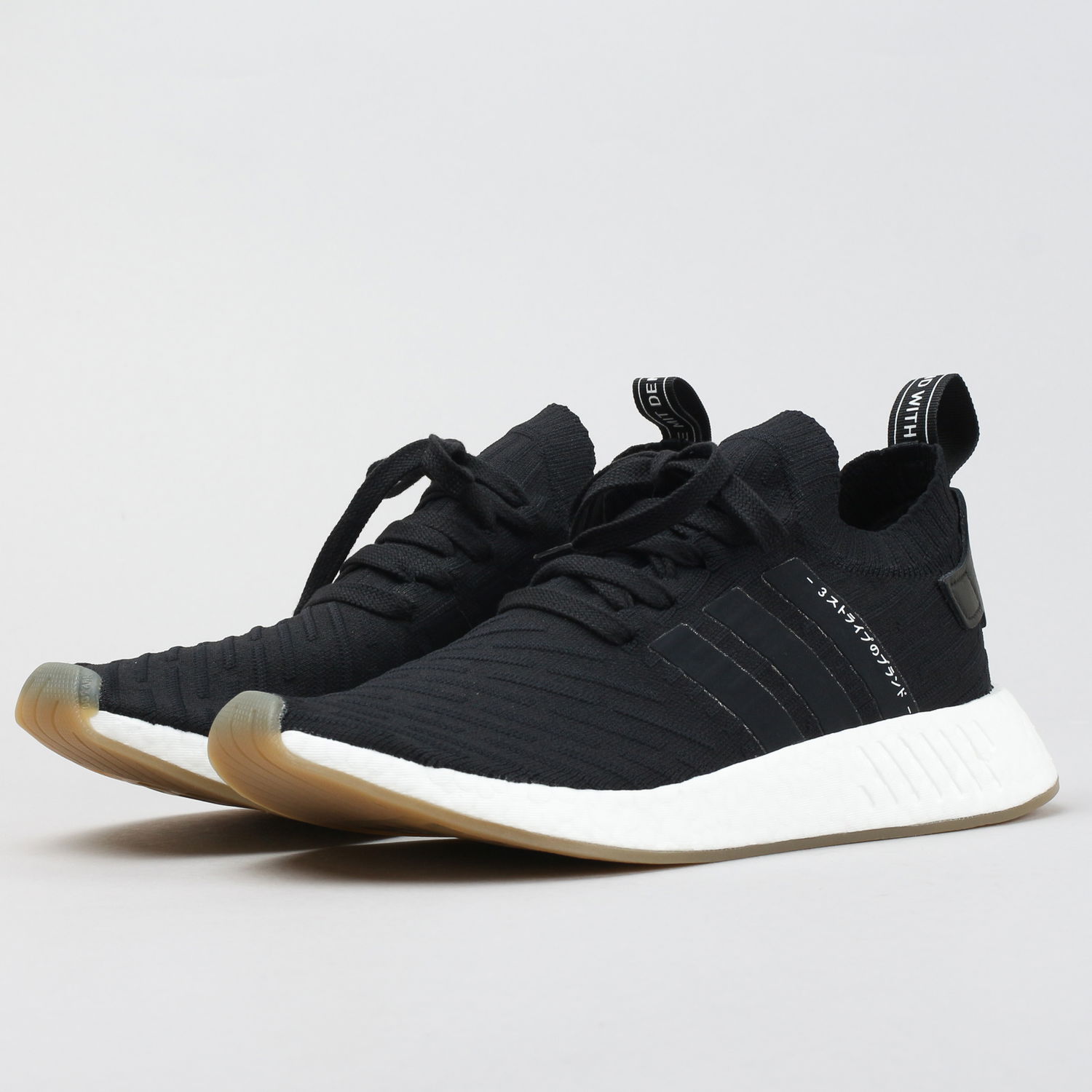 Tenisky a topánky adidas Originals NMD_R2 Primeknit "Japan Black Gum" Čierna | BY9696, 1