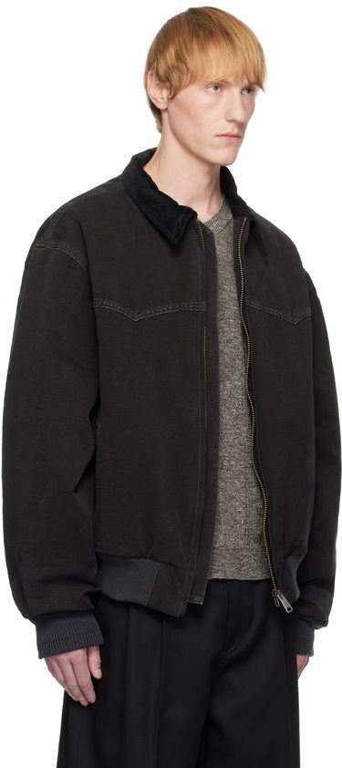Bunda Maison Margiela Maison Margiela Yoke Caban Bomber Jacket Čierna | S50AM0640 M35255, 1