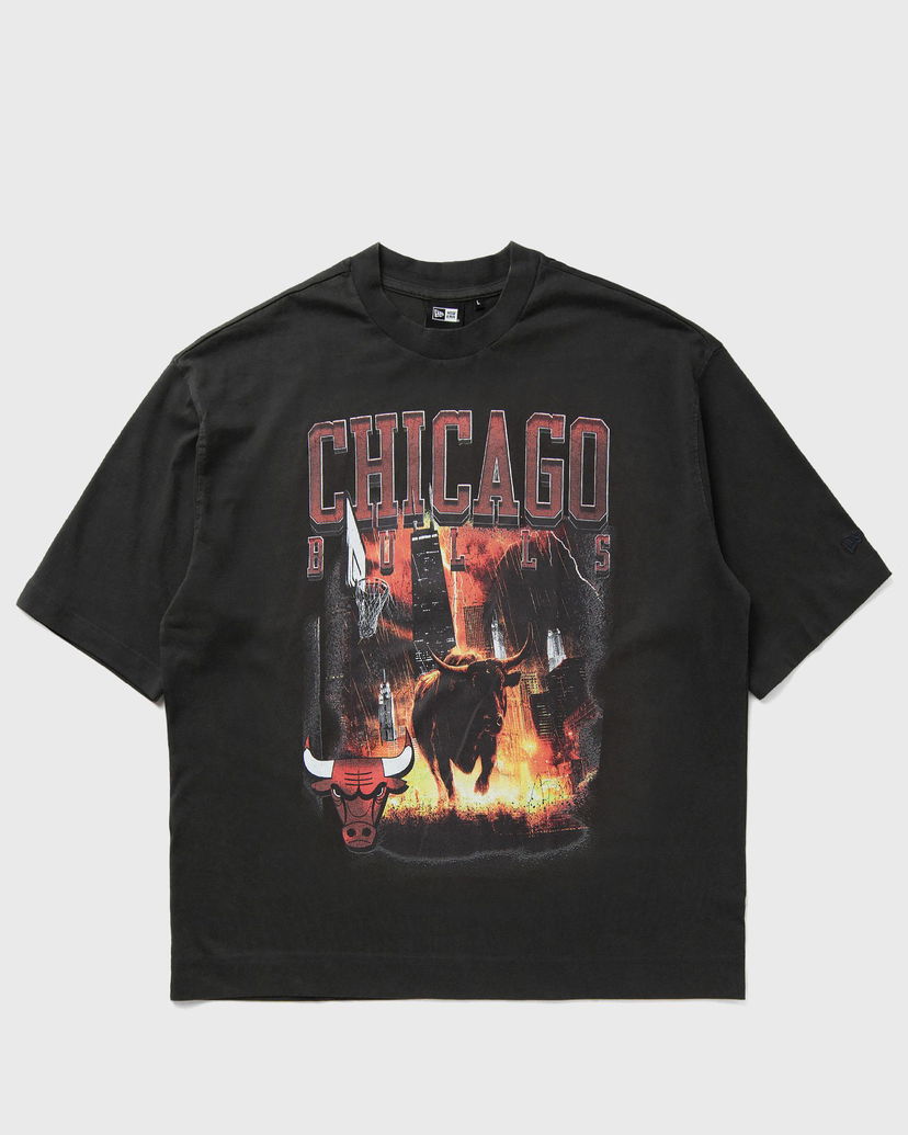 Tričko New Era Chicago Bulls Graphic T-Shirt Čierna | 60684355