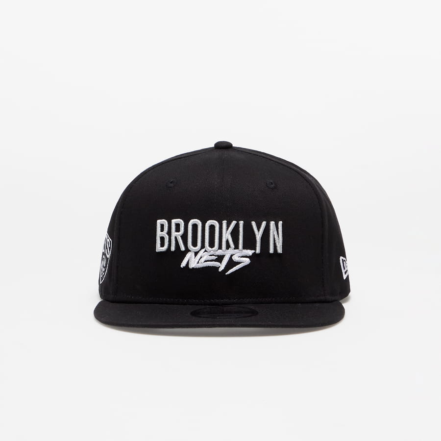 Šiltovka New Era Snapback Script Team 9Fifty Brooklyn Nets Čierna | 60285204, 0