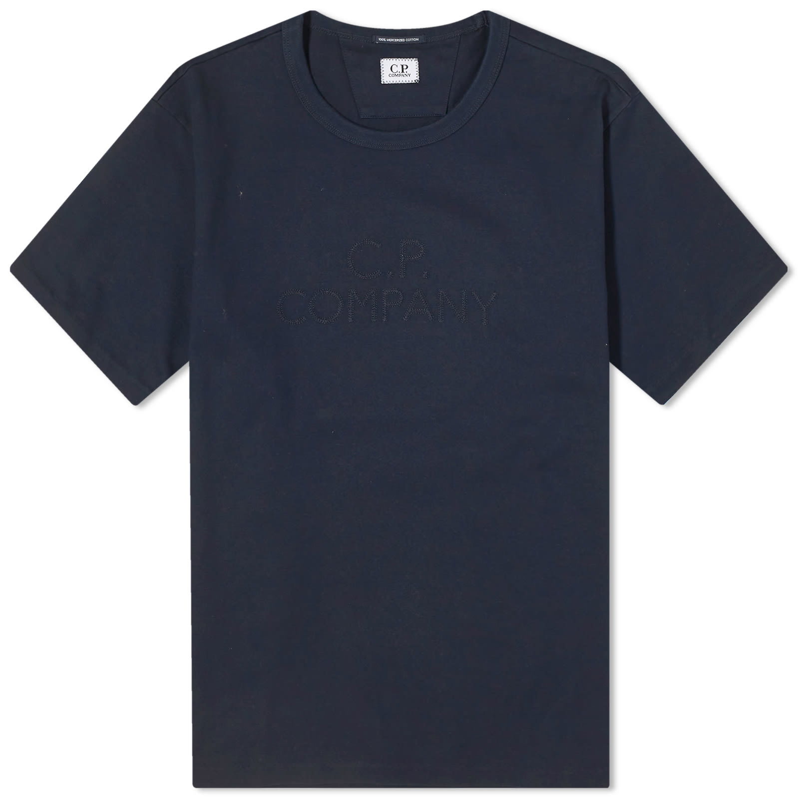 30/2 Mercerized Jersey Twisted Logo T-Shirt