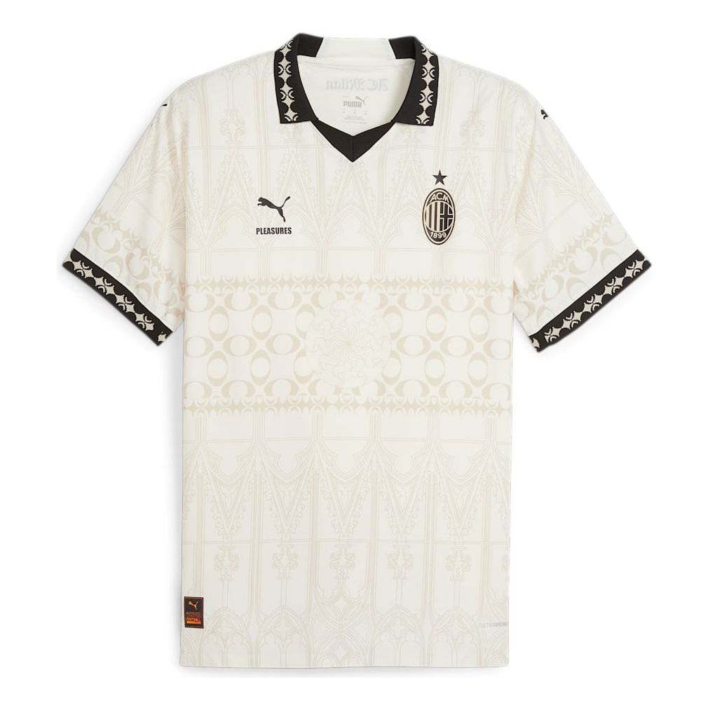 Dres Puma PLEASURES x AC Milan Football Jersey Biela | 776062-02, 0