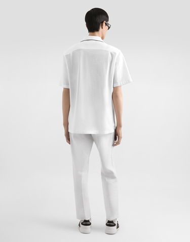Košeľa Dolce & Gabbana Dolce & Gabbana Piqué Shirt Biela | G5KS3ZHU7UTW0800, 2